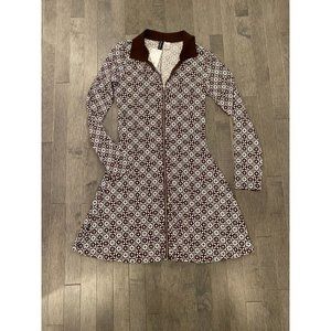 NWT H&M Divided Full Zip Front Knit Dress